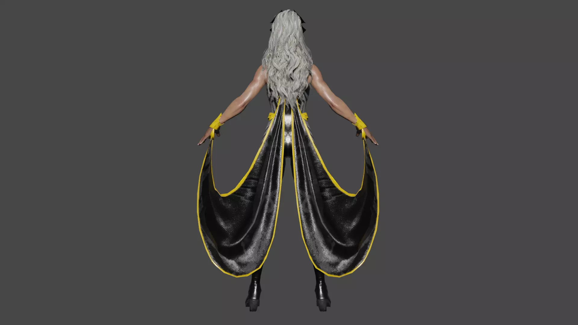 Storm Low-poly 3D model_4