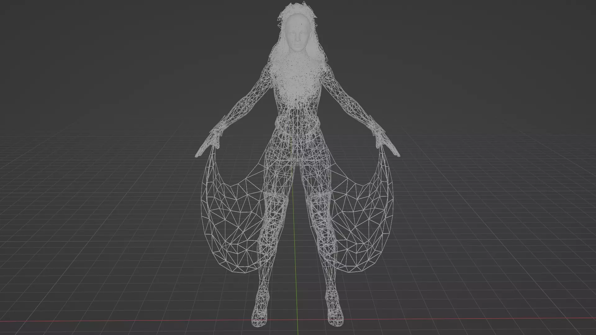 Storm Low-poly 3D model_6