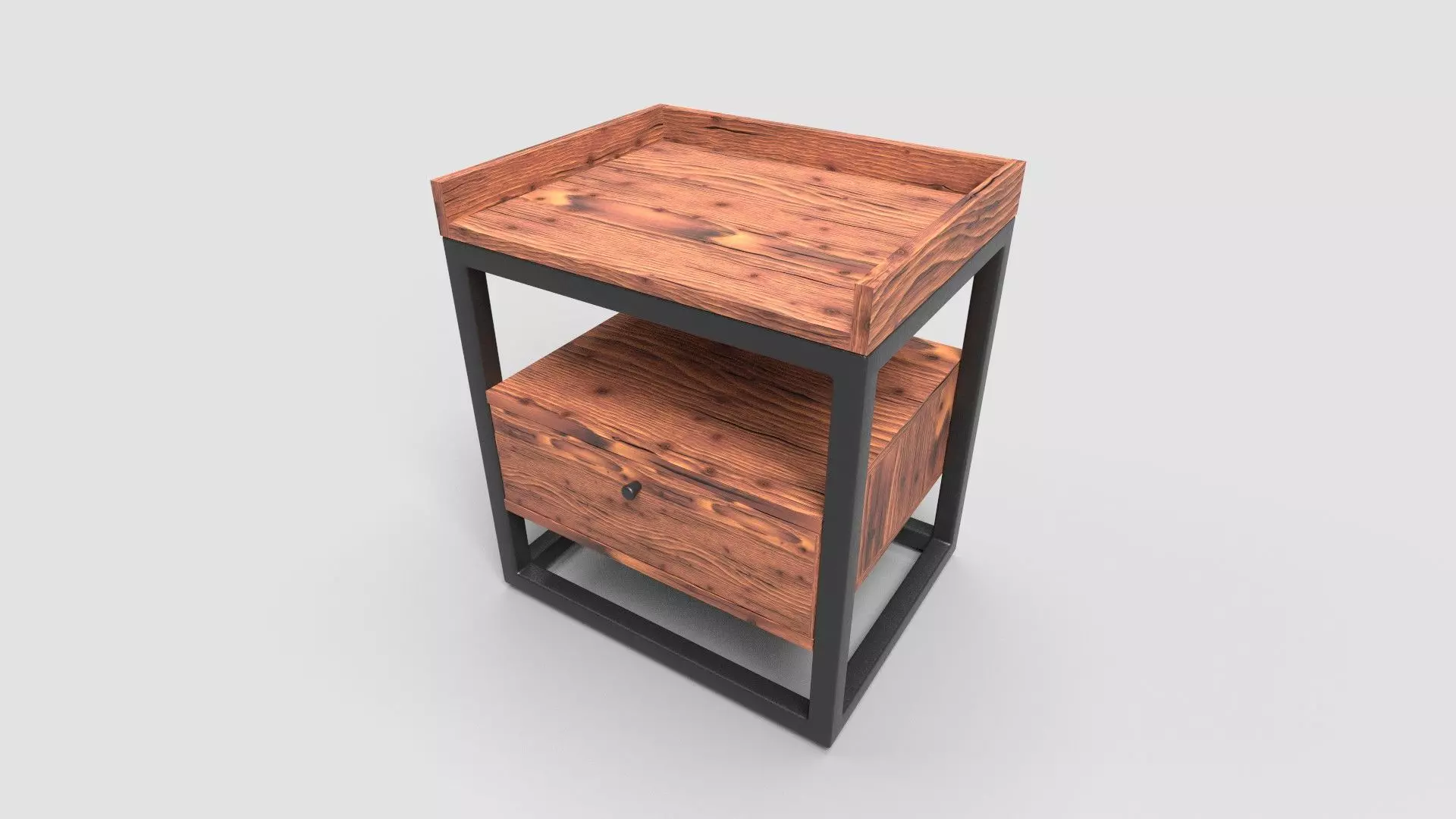 Side Table CG66 3D model_1