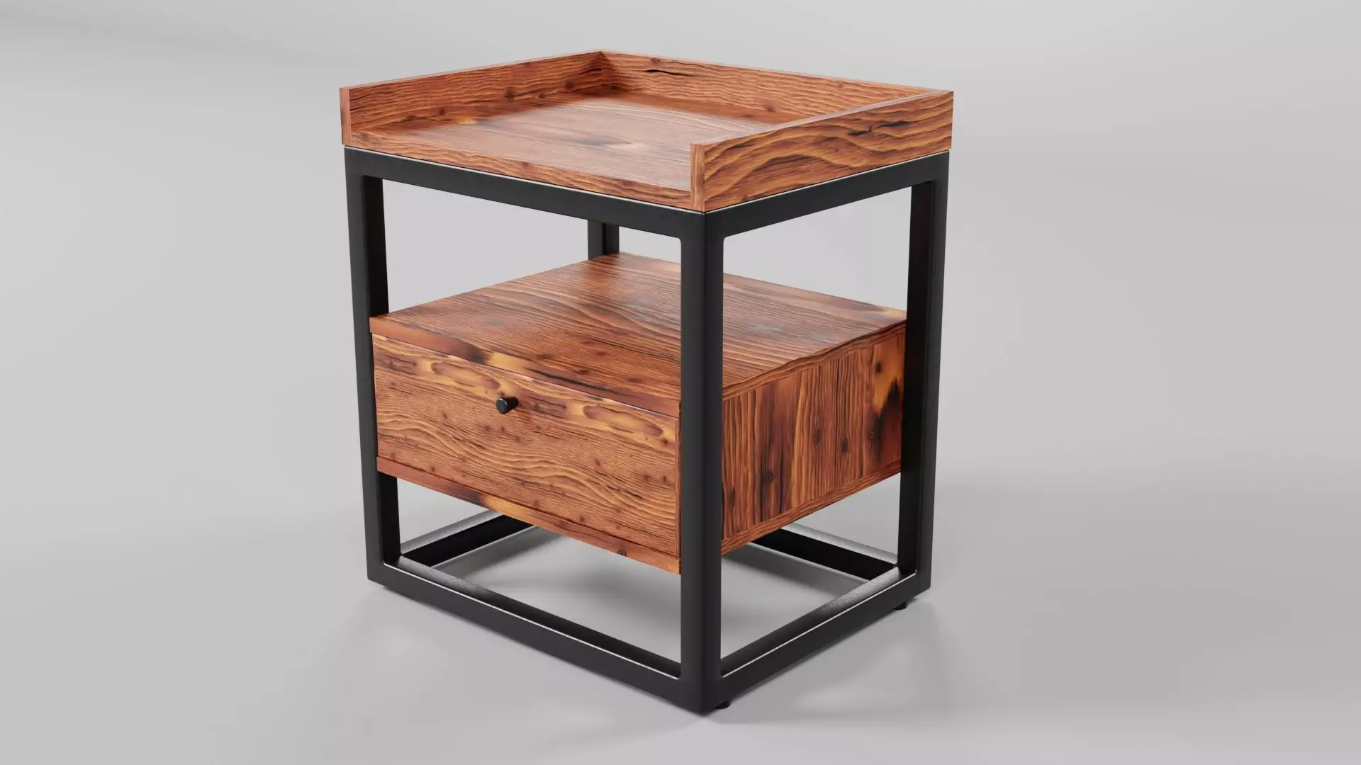 Side Table CG66 3D model_3