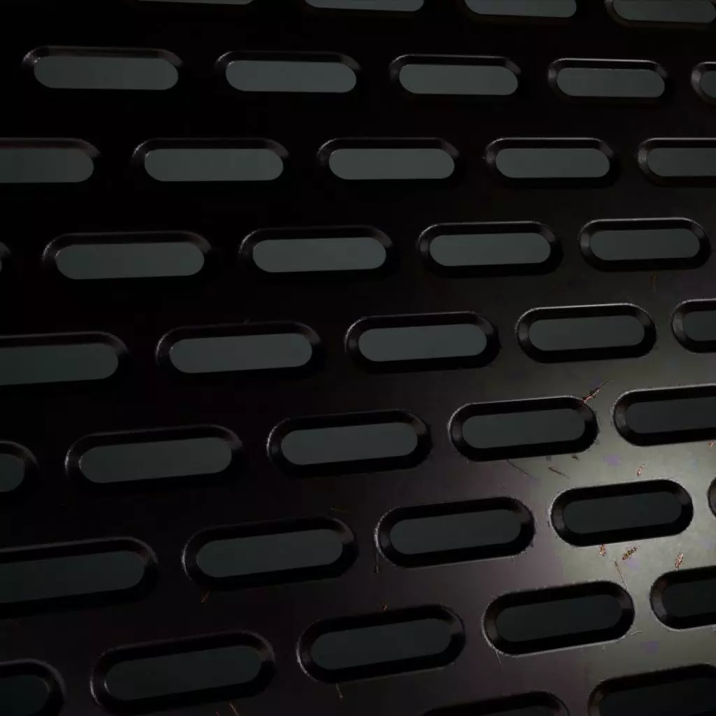 Lightly Scratched Brushed Steel PBR SEAMLESS Texture_3