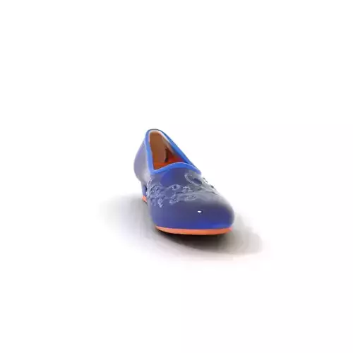 Royal Blue Velvet Shoe model pack Low-poly 3D model