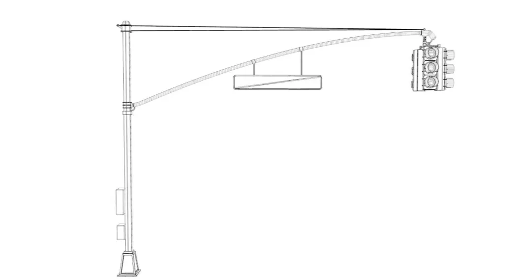 Traffic Lights 3D model_6