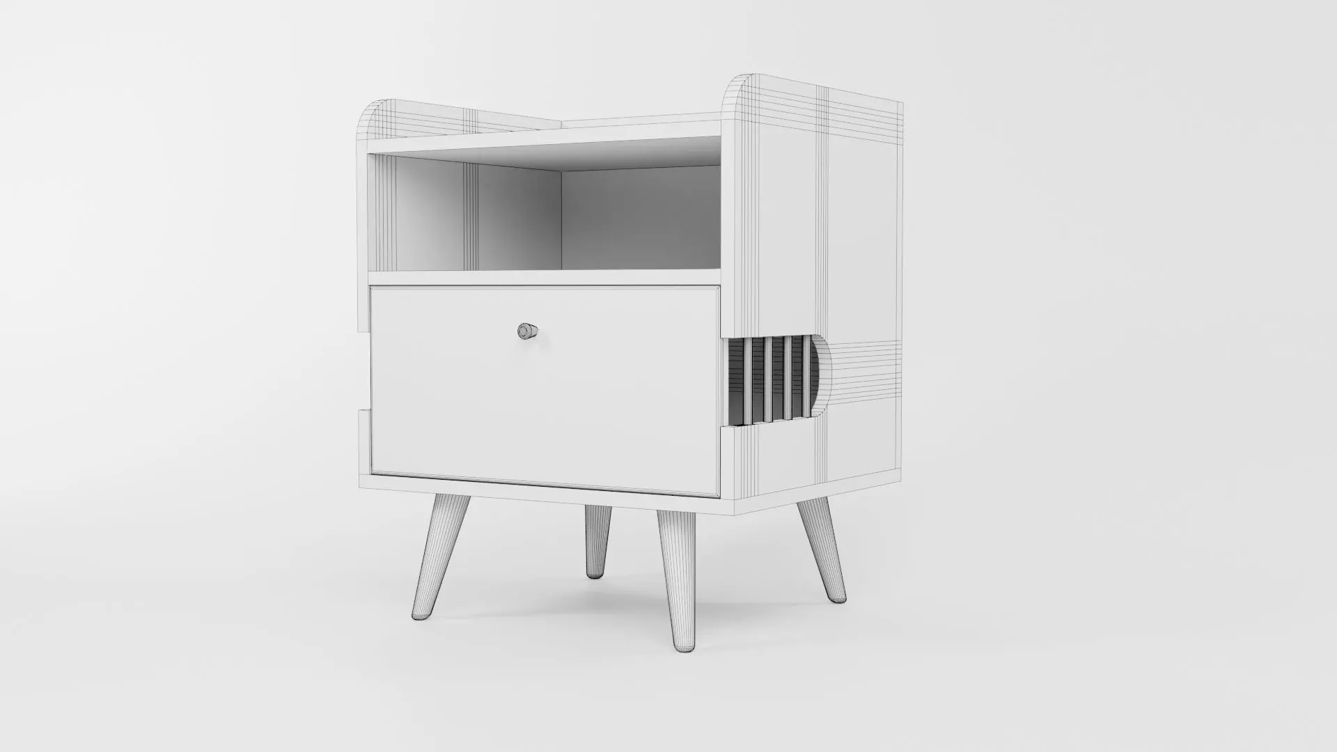 Side Table CG67 3D model_5