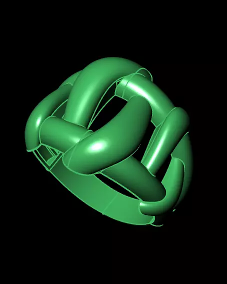 gold ring 3D print model_1