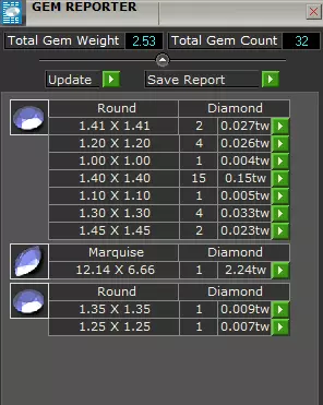 marquise jewelry ring 3D print model_4