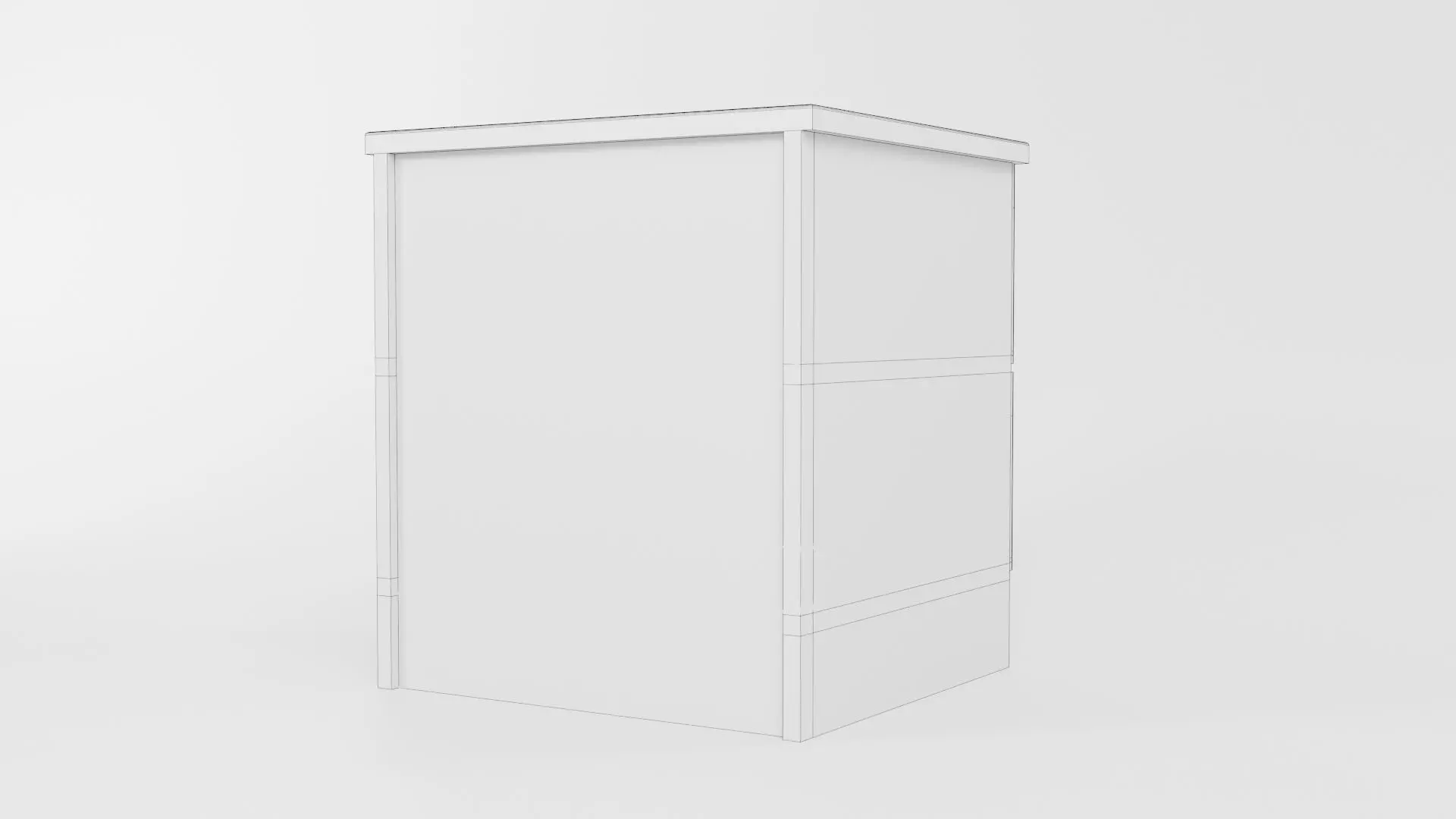 Side Table CG68 3D model_6