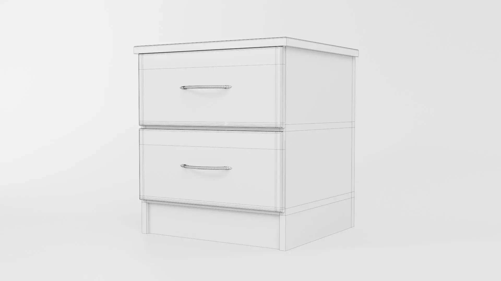 Side Table CG68 3D model_5