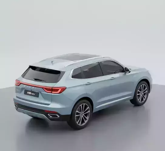 The Haval H6 HEV SUV 3D model 2