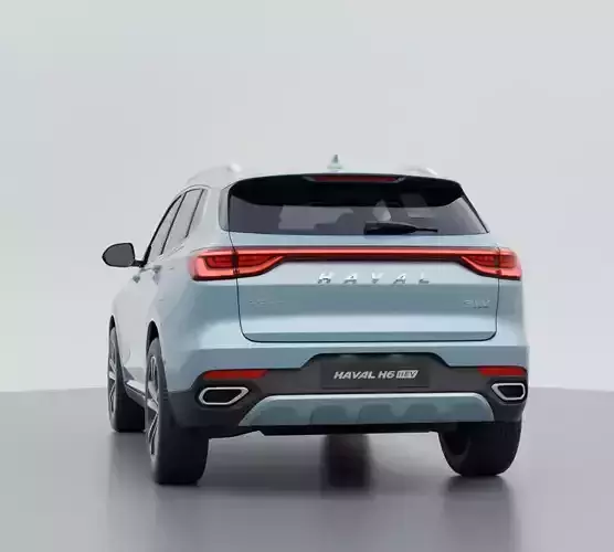 The Haval H6 HEV SUV 3D model 4