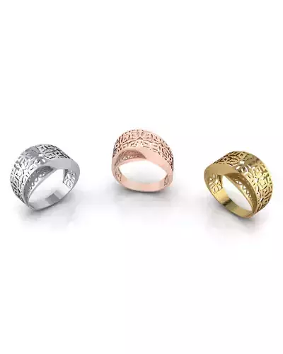 fusion gold ring lightweight