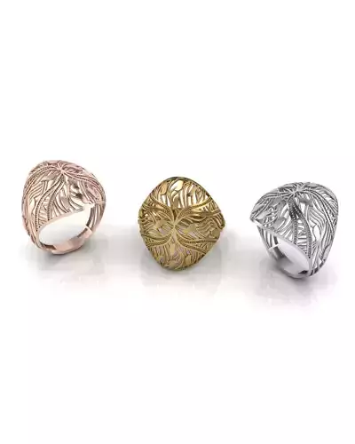 fusion gold ring lightweight