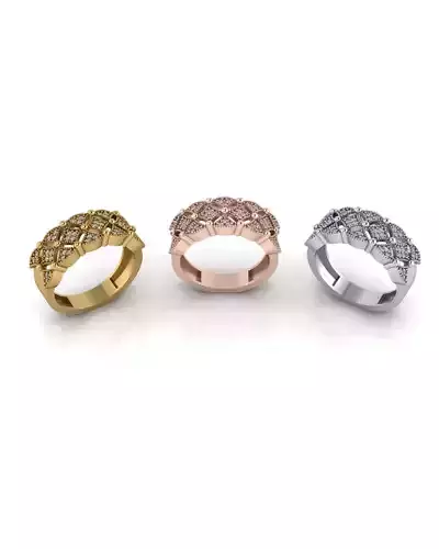 pave setting jewelry ring
