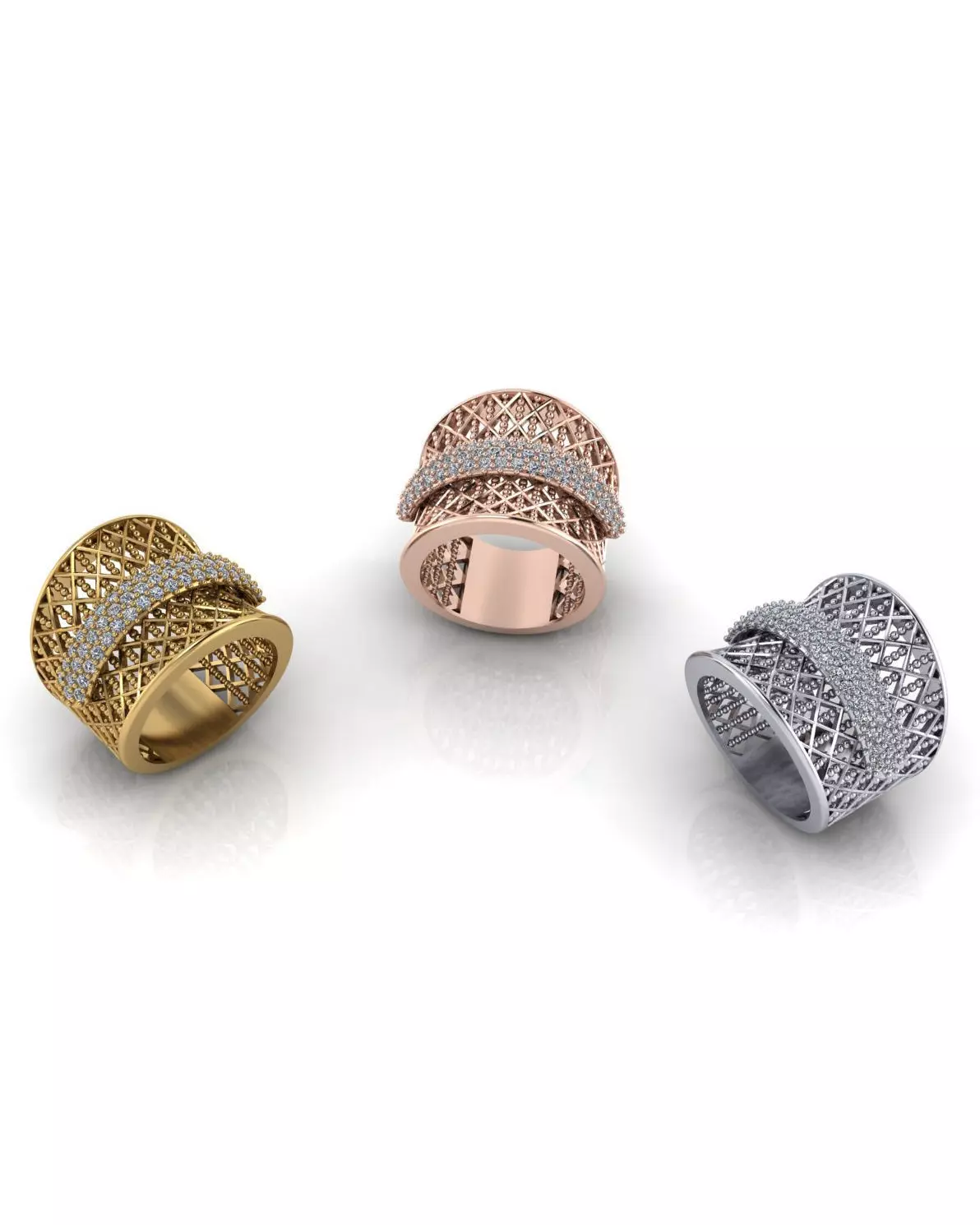 engrave fusion jewelry ring 3D print model