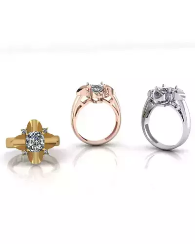 cushion jewelry ring