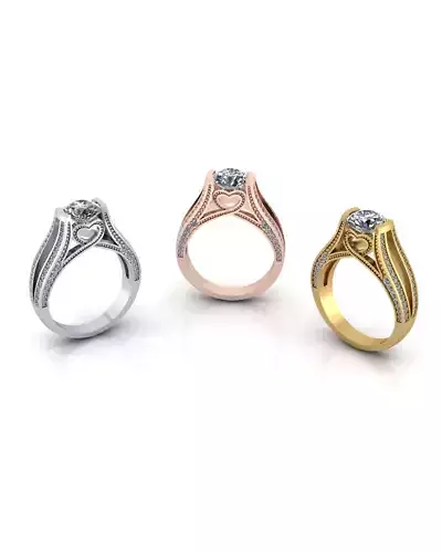 engagement high jewelry ring