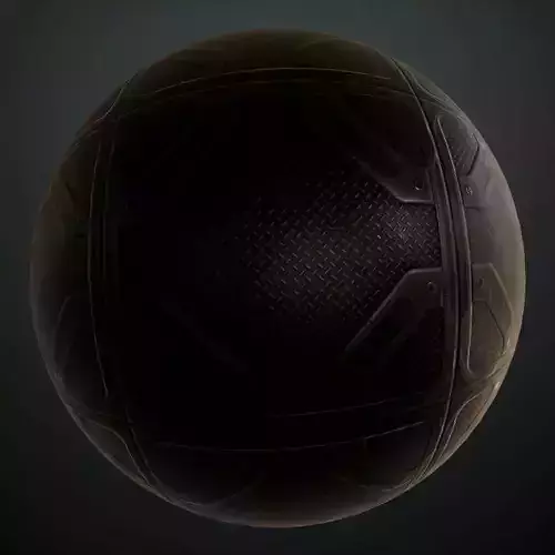 Sci-Fi Armor Diamond Plate Panel PBR SEAMLESS