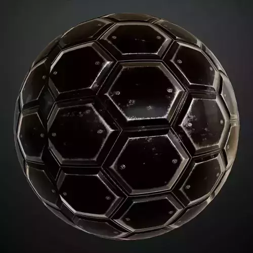 Light Sci-Fi Armored Diamond Plate Panel PBR SEAMLESS