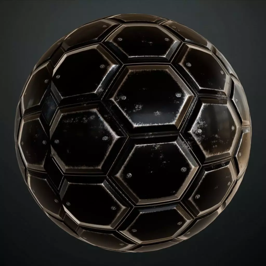 Light Sci-Fi Armored Diamond Plate Panel PBR SEAMLESS Texture_0