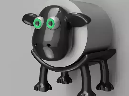 Sheep Toilet Paper Holder