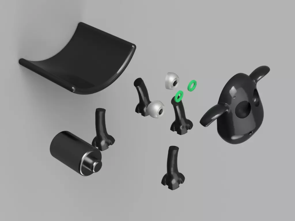 Sheep Toilet Paper Holder 3D print model_4