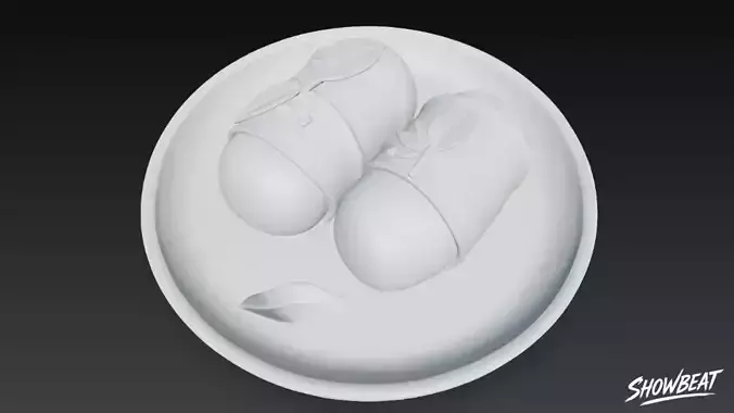 Saltimbocca Low-poly 3D model 7
