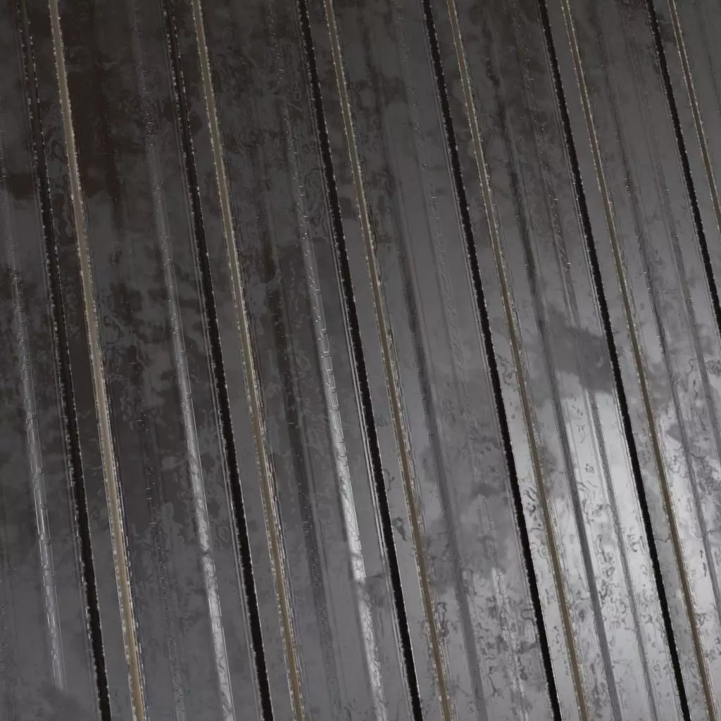 Dark Hexagonal Geodesic Wireframe PBR SEAMLESS Texture_3