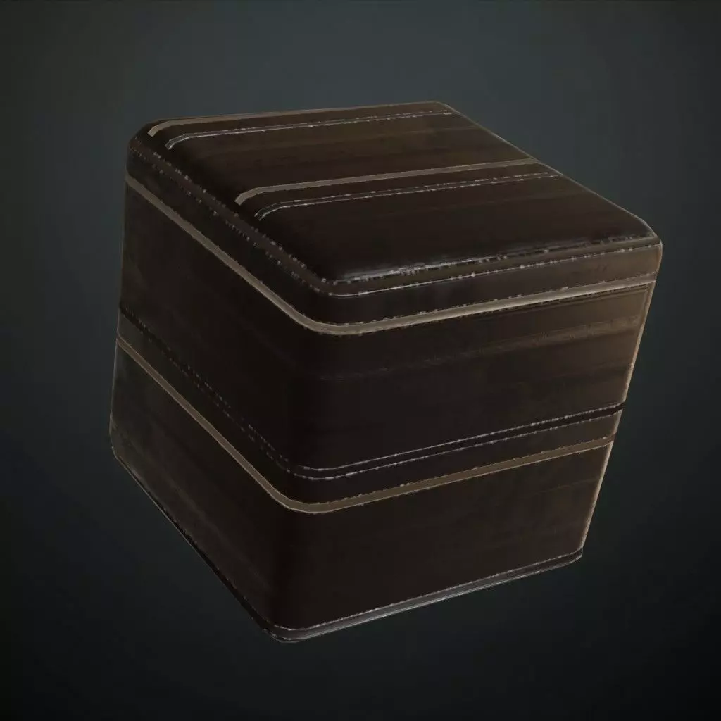 Dark Hexagonal Geodesic Wireframe PBR SEAMLESS Texture_4