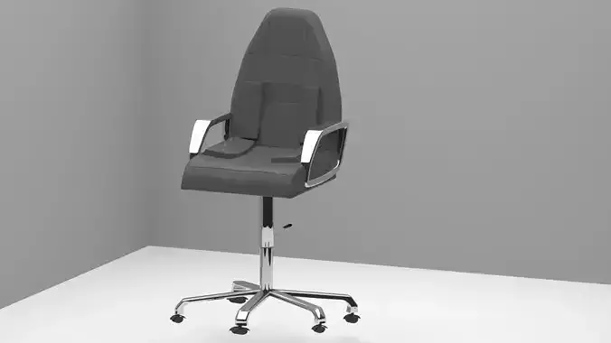 Modern Executive Office Chair 3D Model