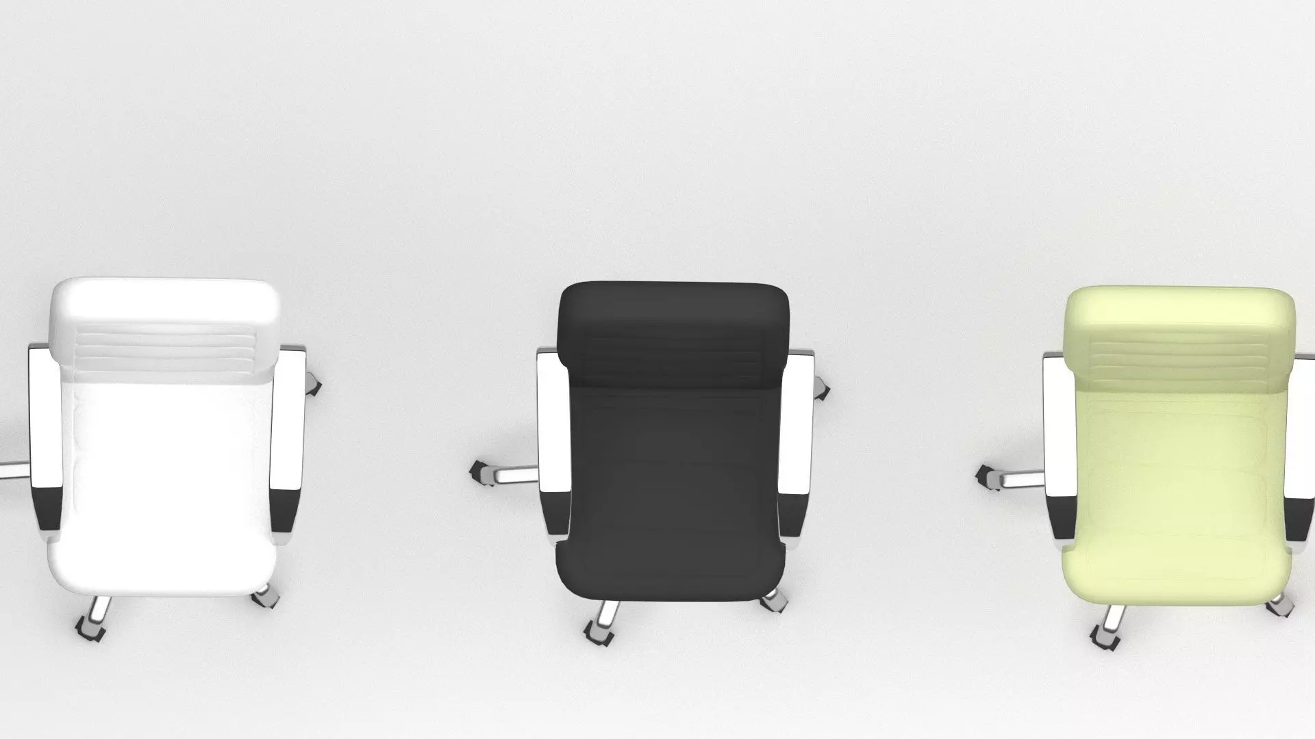 Modern Office Chair 3D Model 3D model_3