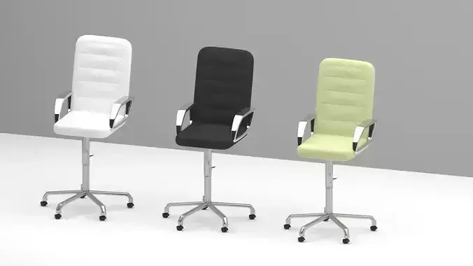 Modern Office Chair 3D Model 3D model