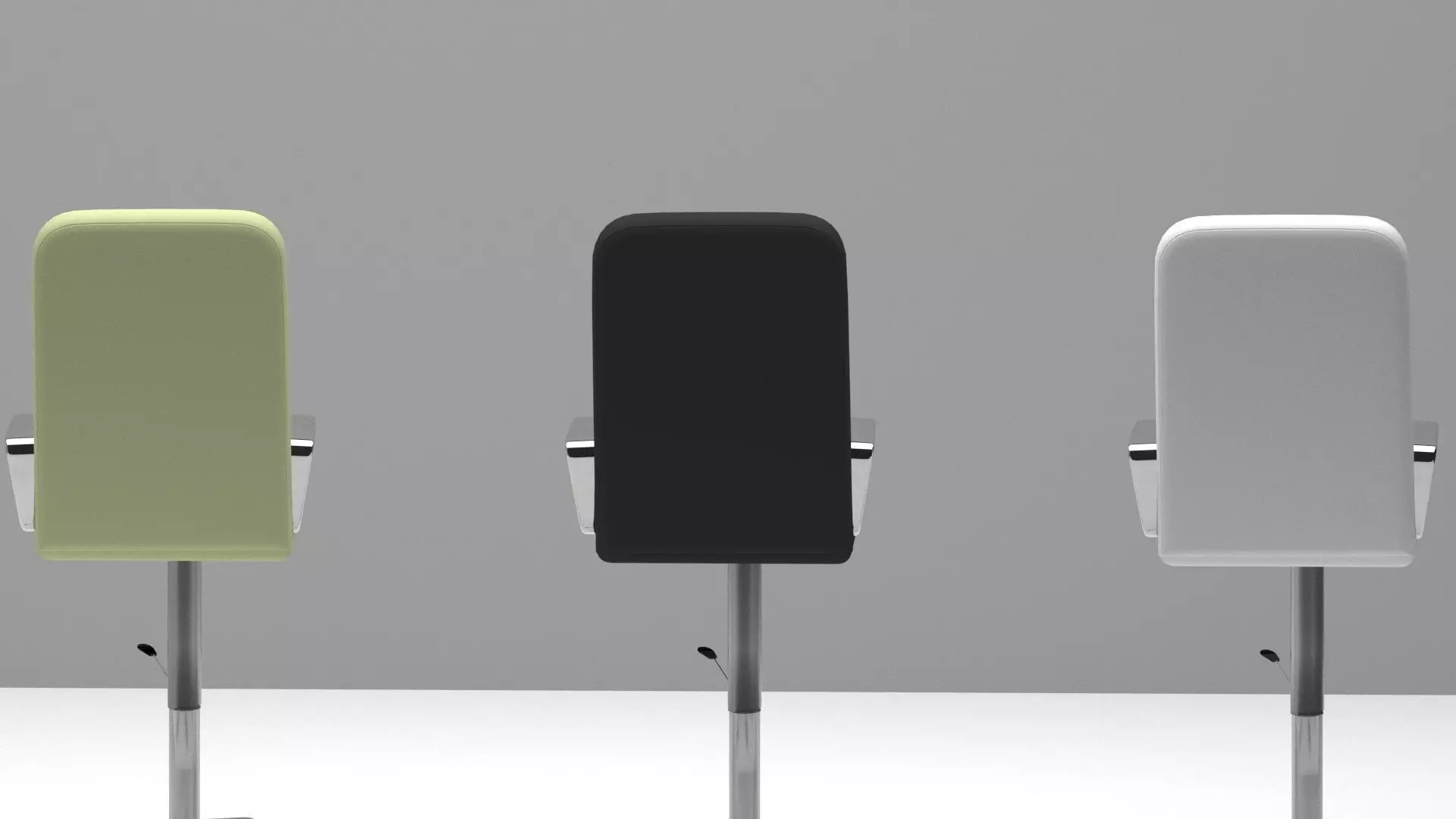 Modern Office Chair 3D Model 3D model_4
