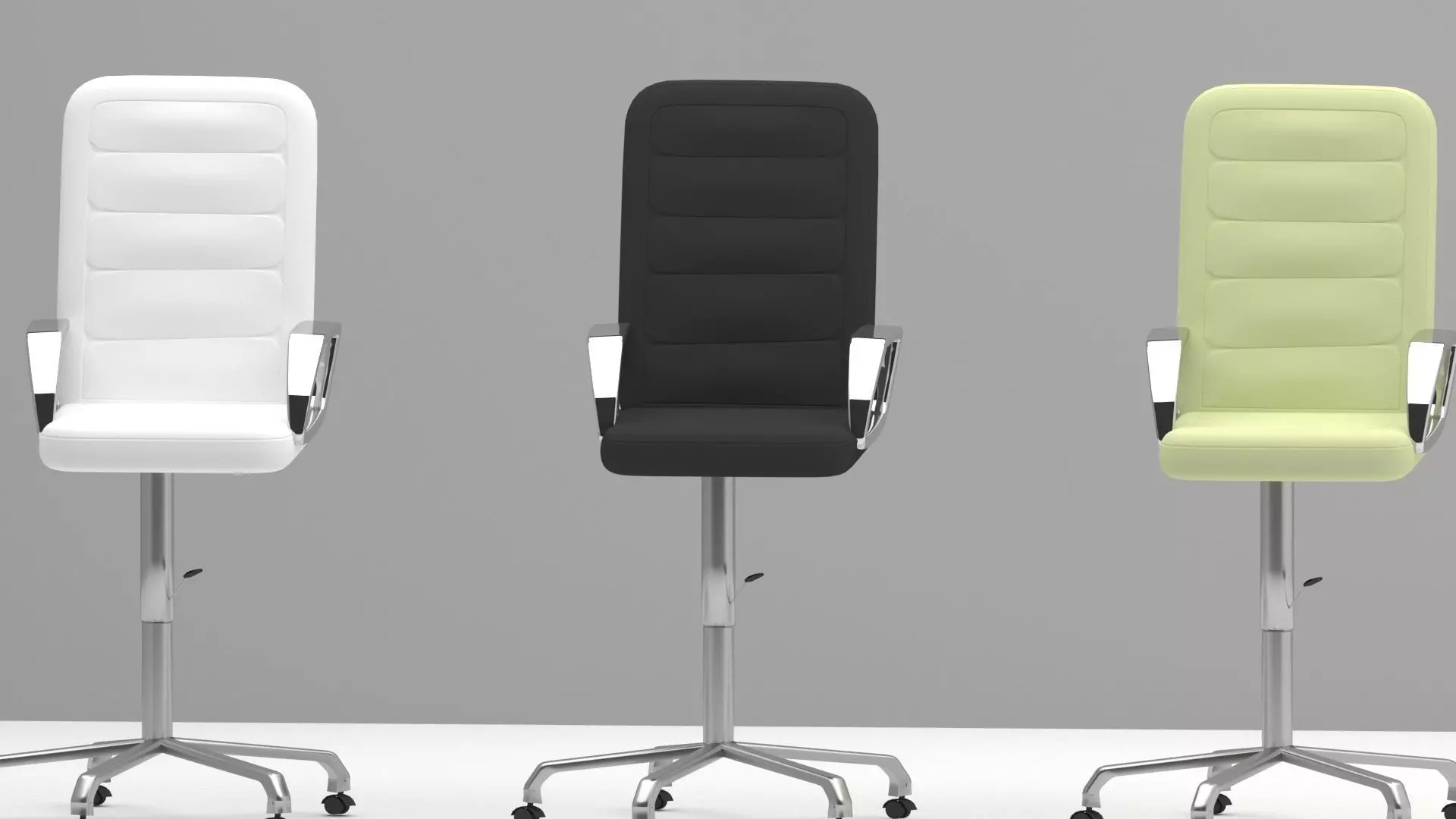 Modern Office Chair 3D Model 3D model_1