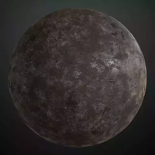 Dark Scalloped Arabesque Grille PBR SEAMLESS