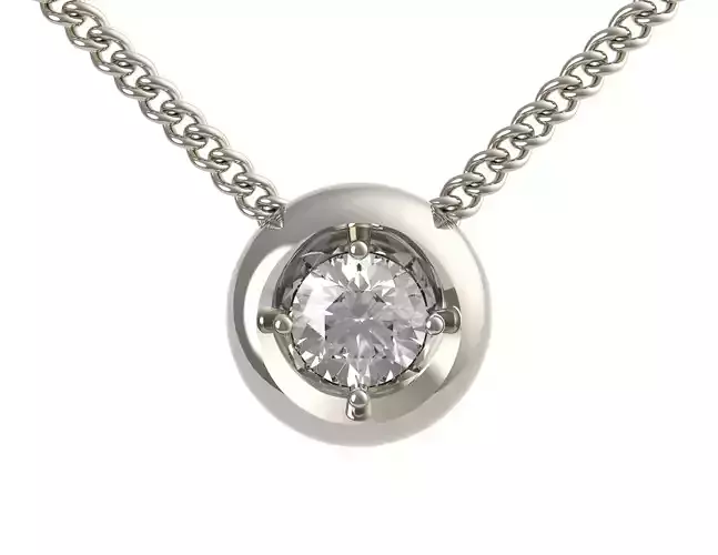 Water Drop Pendant Package 3D print model