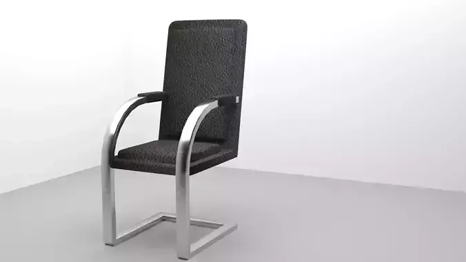 Modern Dining Chair 3D Model