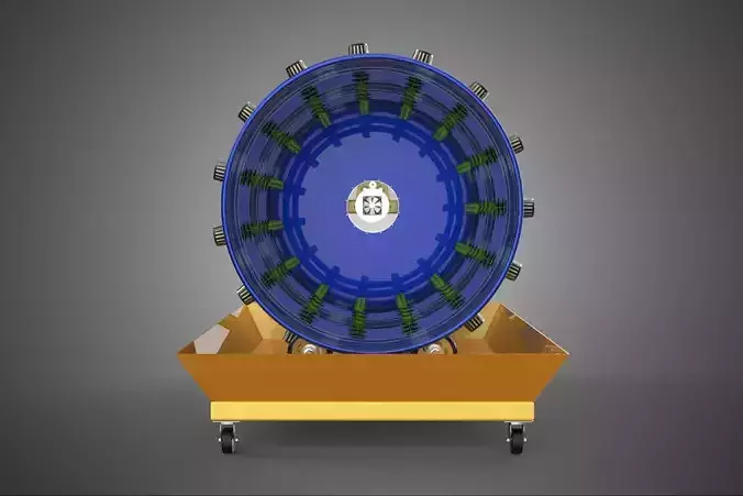 ROTARY HYDROPONICS RADIAL SPIN GARDENING PLANT FARM SYSTEM WHEEL