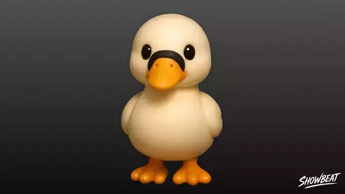 Cartoon Plush Duck