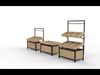 Fruit display shelf  3D model_1