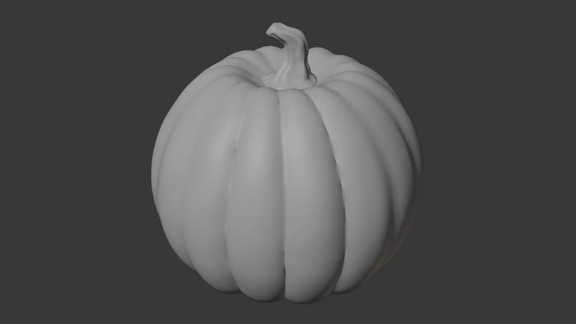 Pumpkin Hollow Grin Low-poly 3D model_16