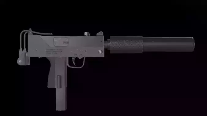 MAC 10 Submachine Gun