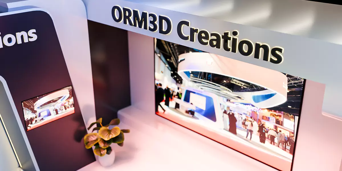 Futuristic Wood Exhibition Booth Design Blender 3D Model 3D model_6