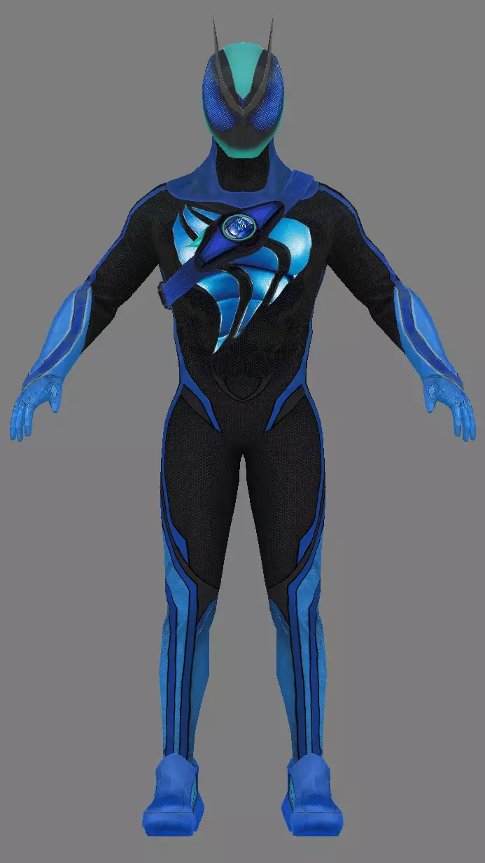 Kamen Rider Zeztz 3d Model 3D model_3