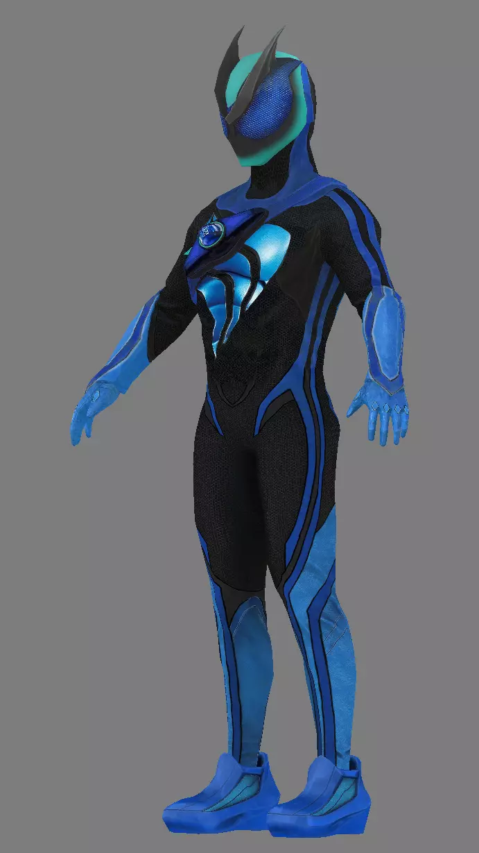 Kamen Rider Zeztz 3d Model 3D model_4