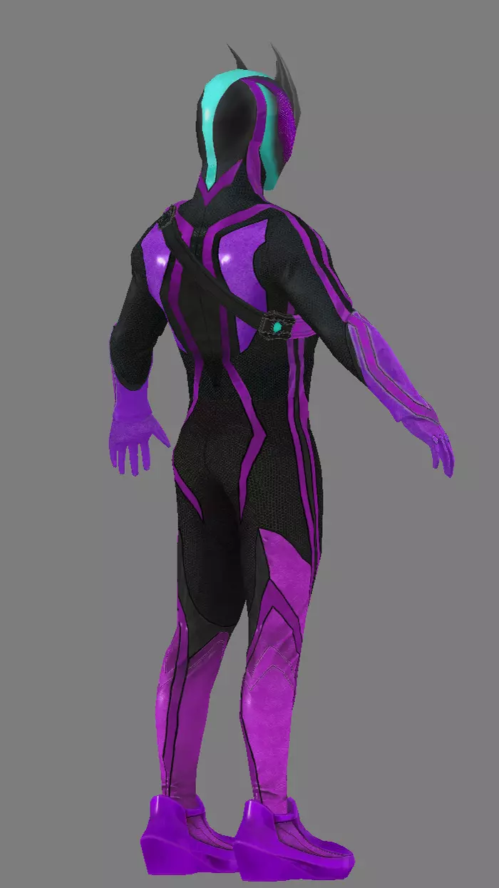 Kamen Rider Zeztz 3d Model 3D model_10