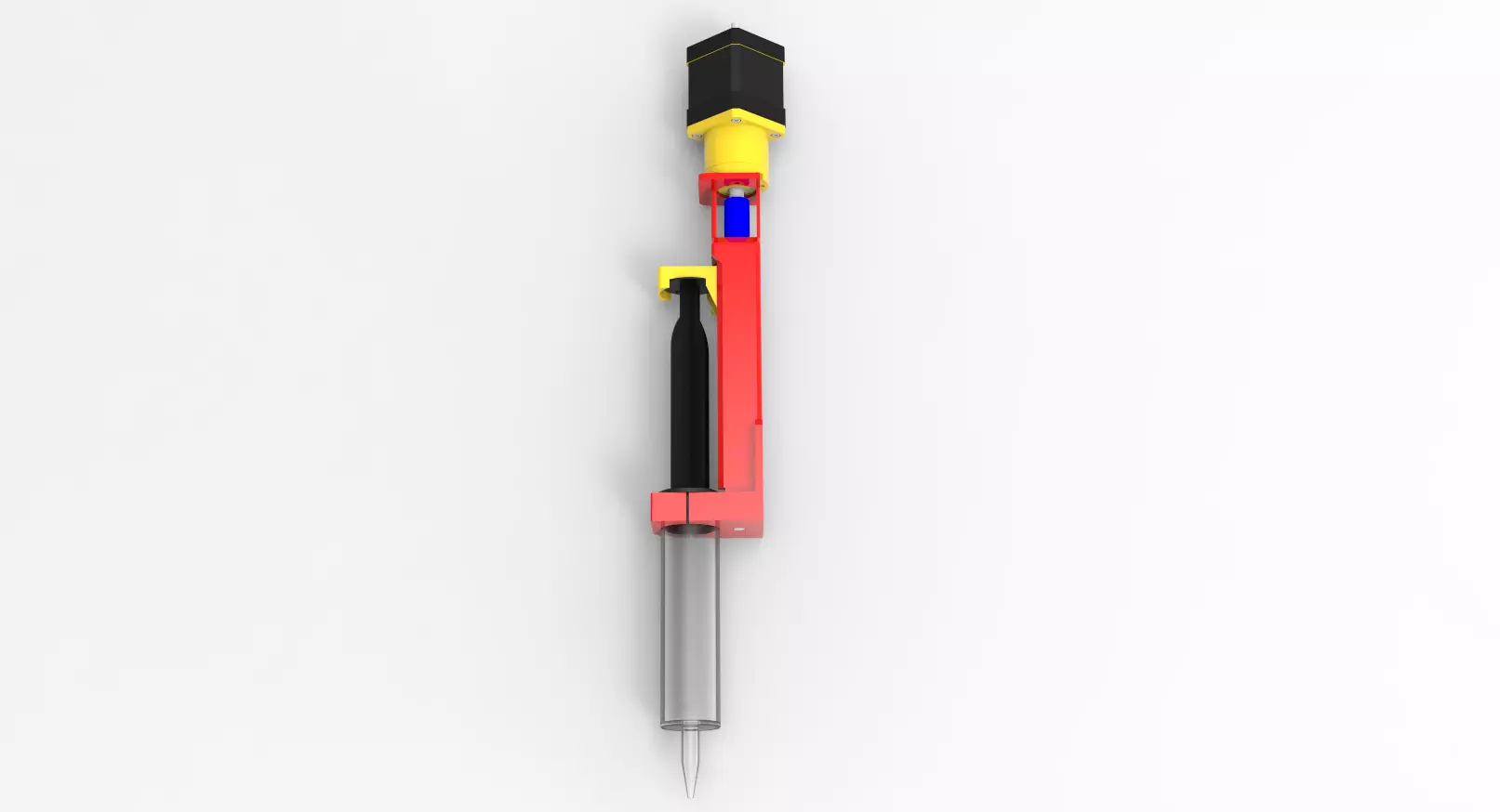 Clay and Ceramic 3D printer Extruder 3D model