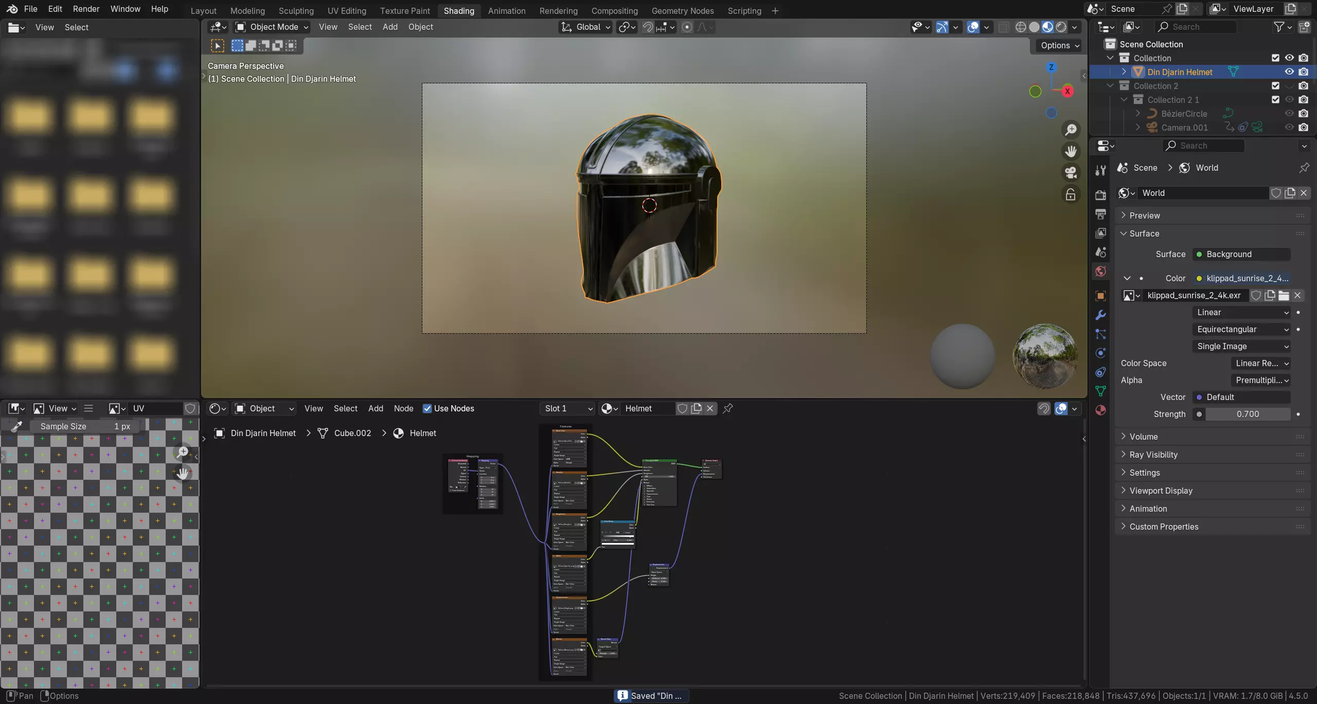 Din Djarin Helmet The Mandalorian Free 3D model_8