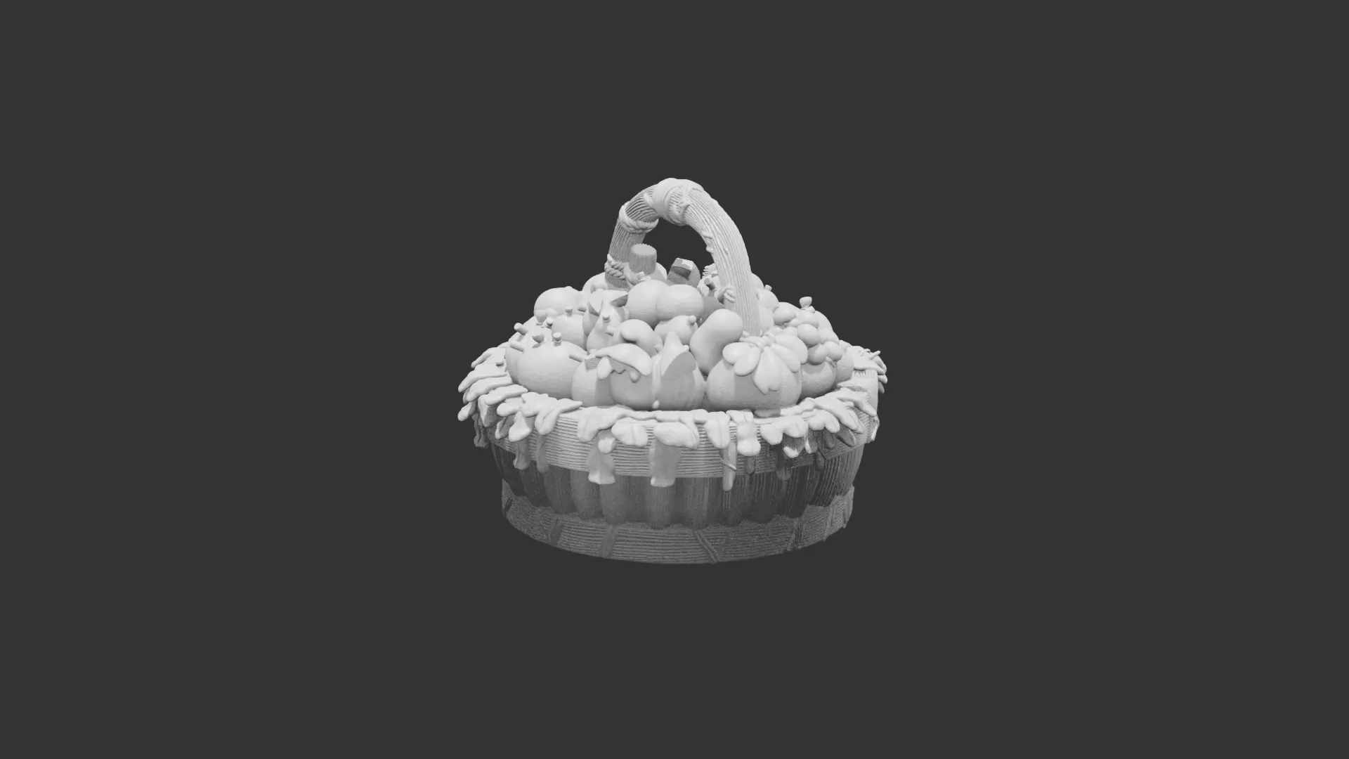 Fruit Basket Perfect For Wargaming And 3D Print 3D print model_15