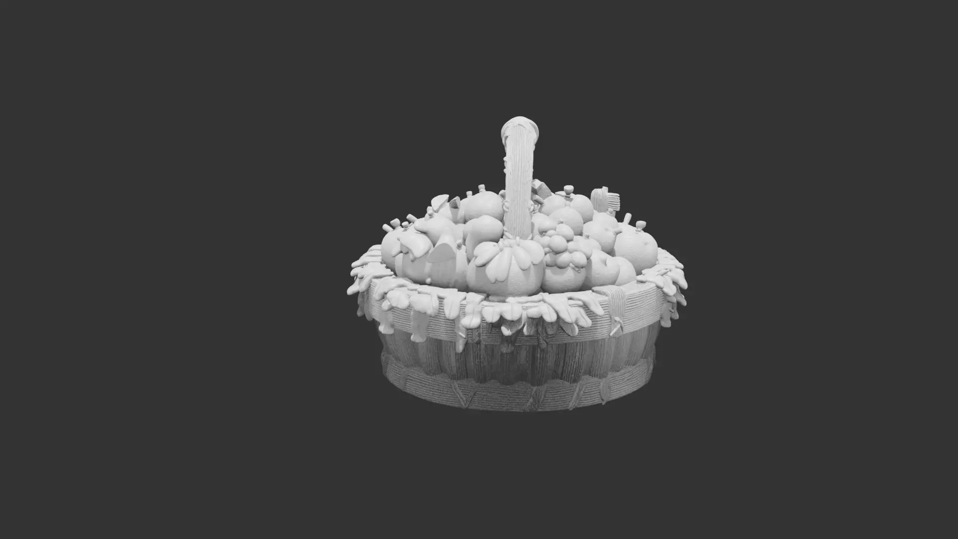 Fruit Basket Perfect For Wargaming And 3D Print 3D print model_19