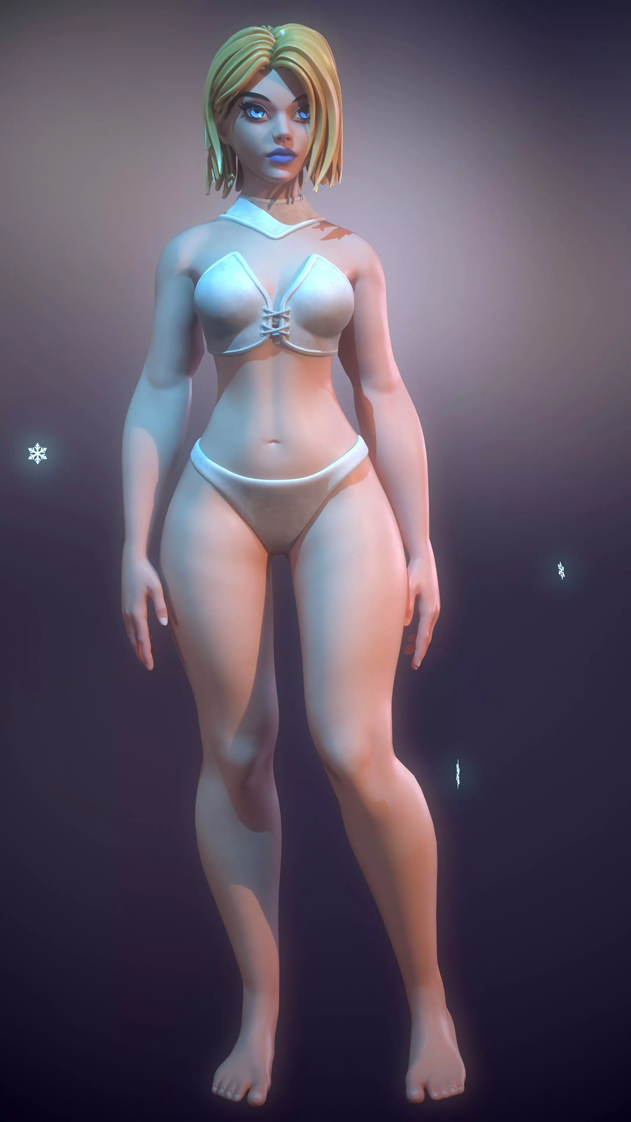 Emma Frost 3D model